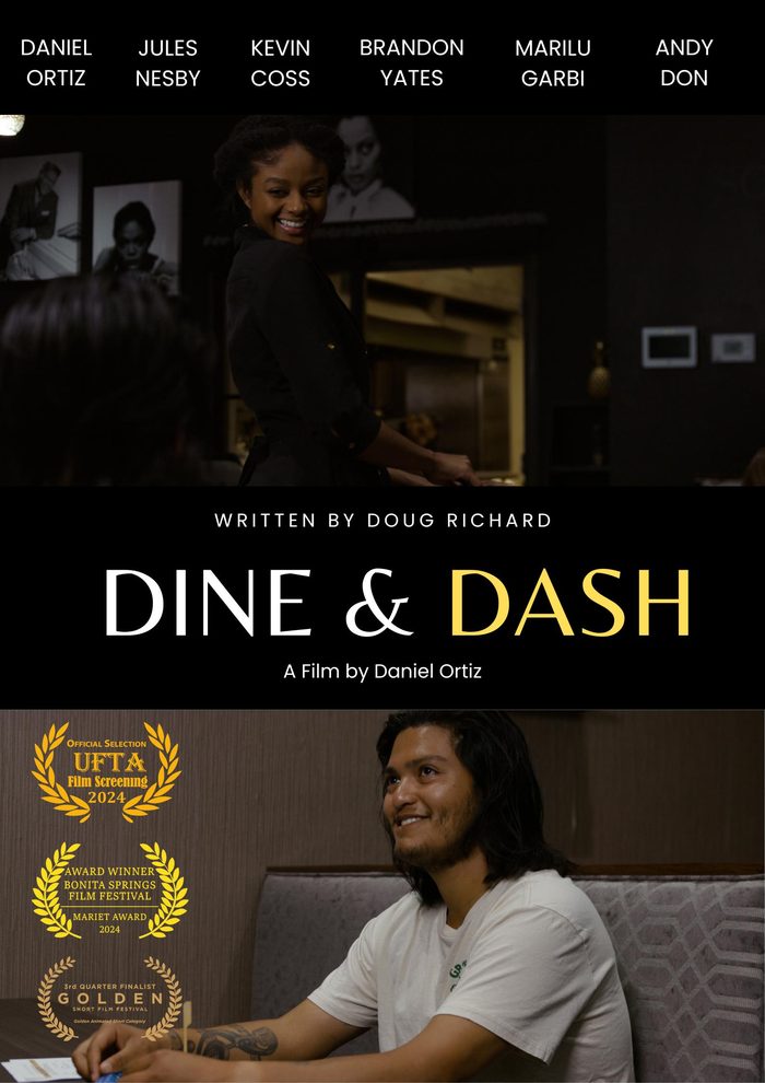 Poster for Dine and Dash, a 2024 short film