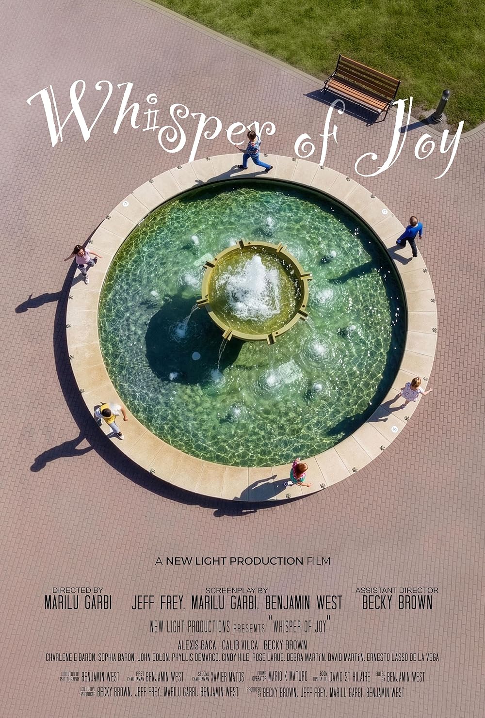 Official poster for Whisper of Joy, a short film directed by Marilu Garbi